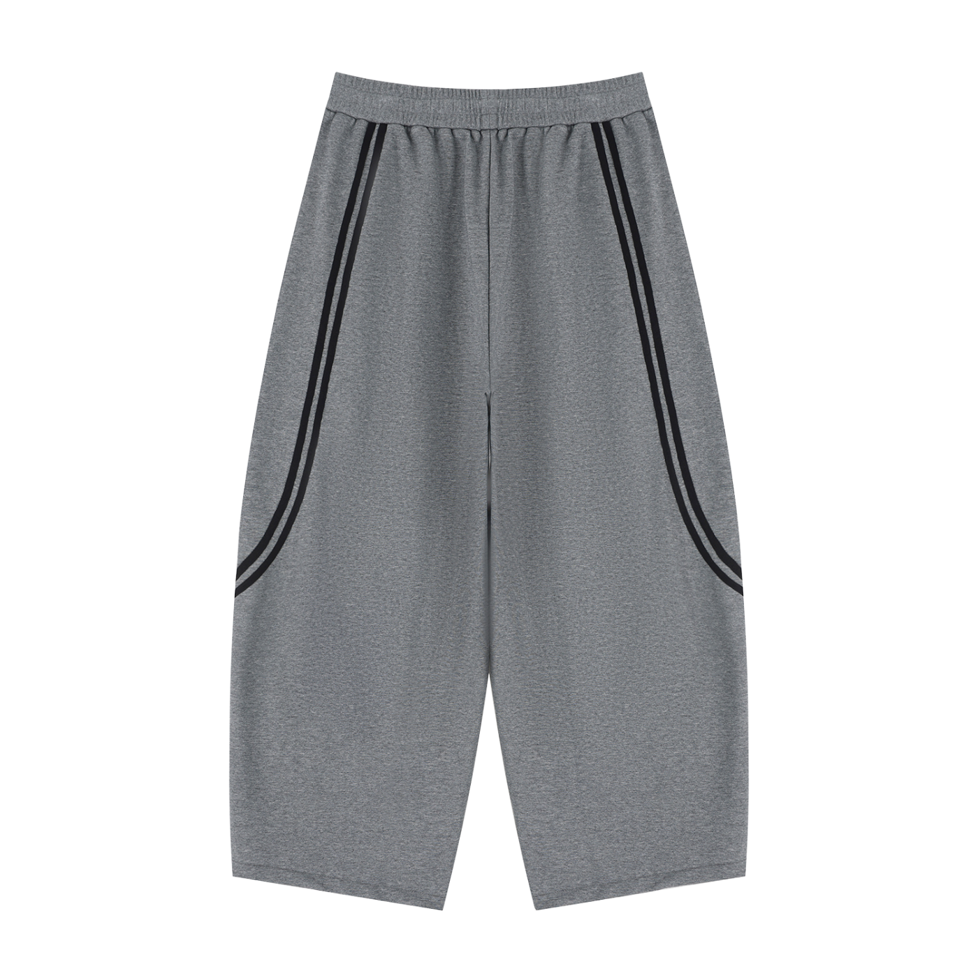 Fynco Unisex Wide Leg Piping Sweatpants