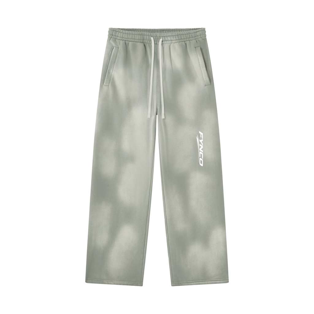 Fynco Unisex Sunfade Wide Leg Fleece Sweatpants
