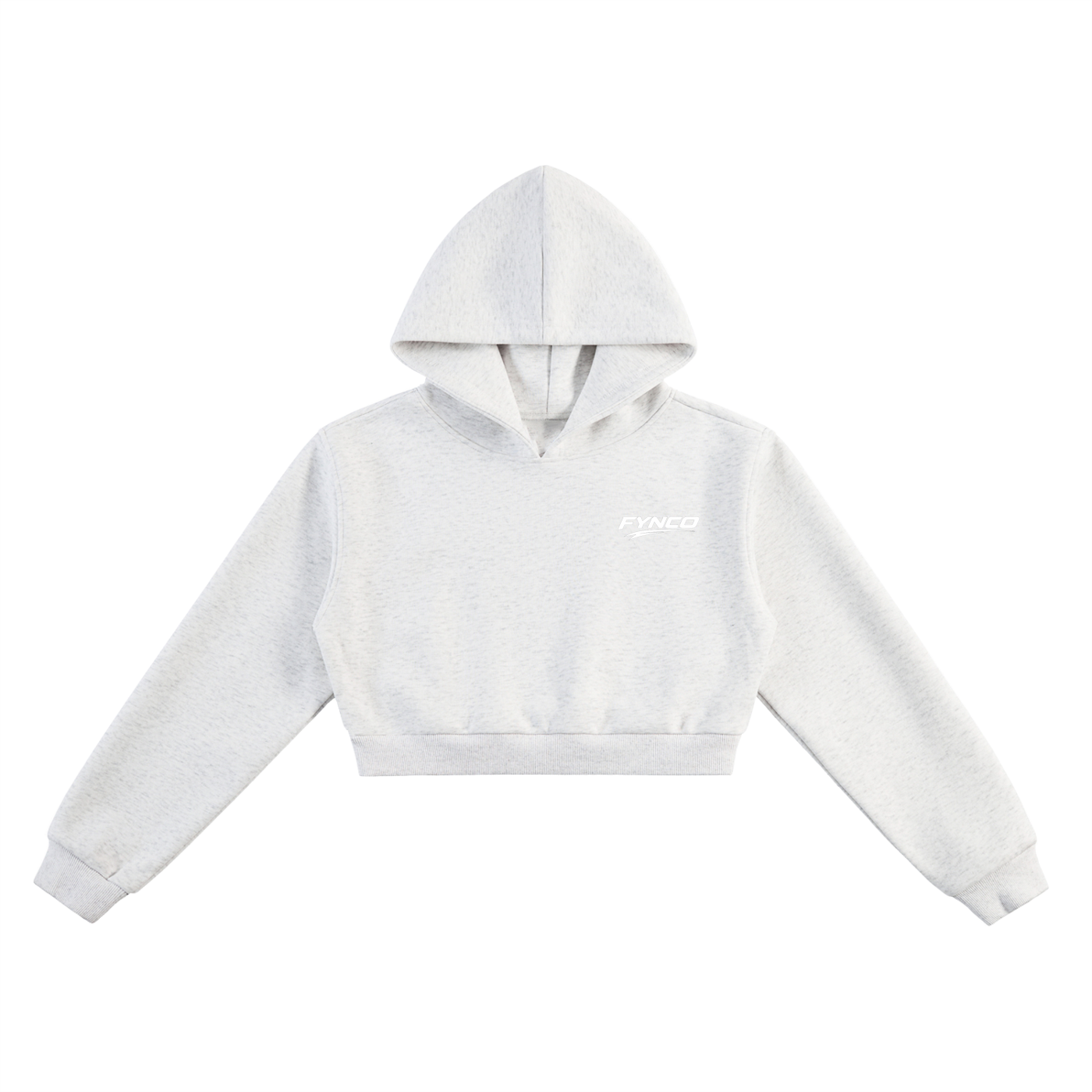 Fynco Essential Cropped Hoodie