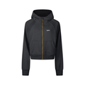 Fynco Cropped Zip-Through Hoodie