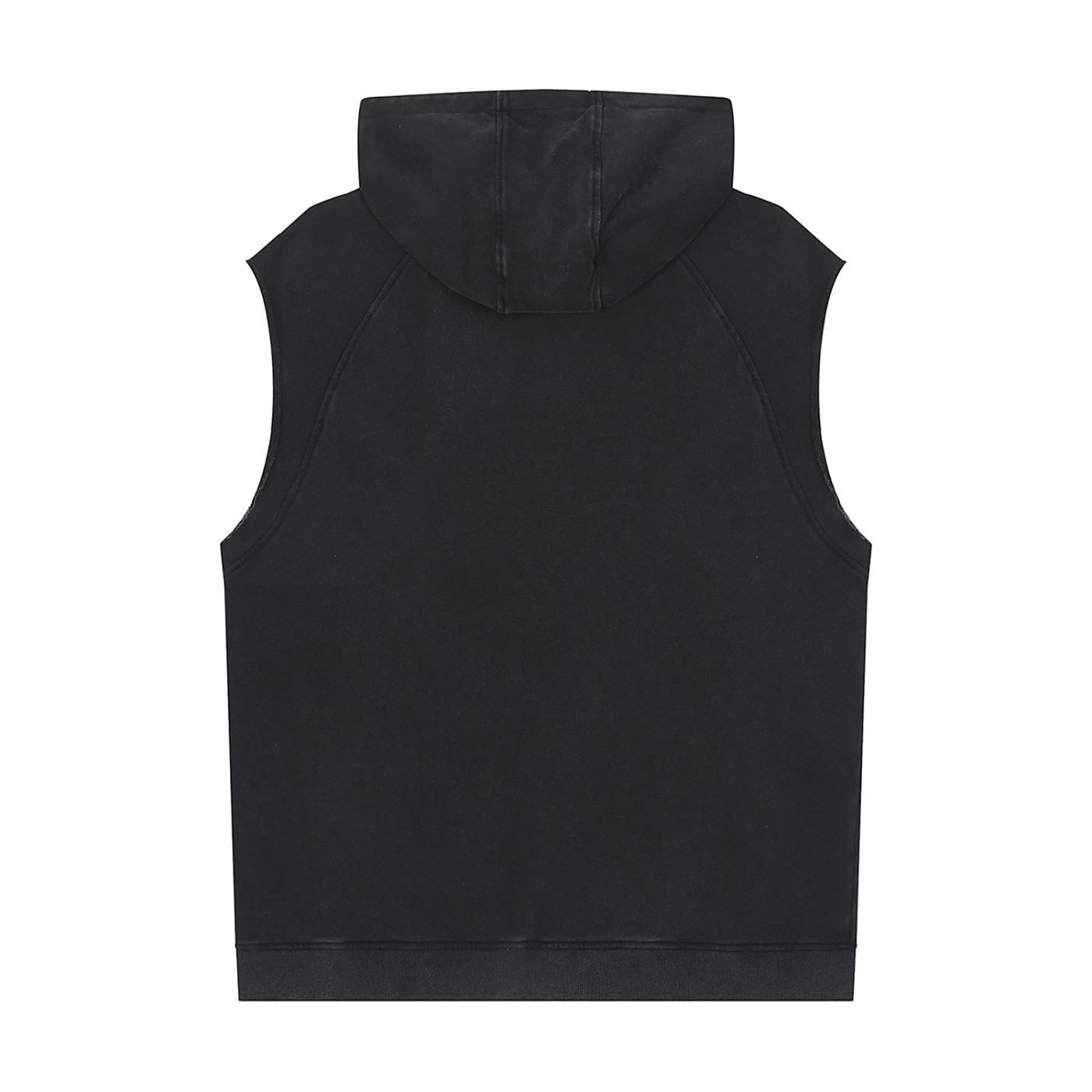 Fynco Snow Washed Sleeveless Hoodie