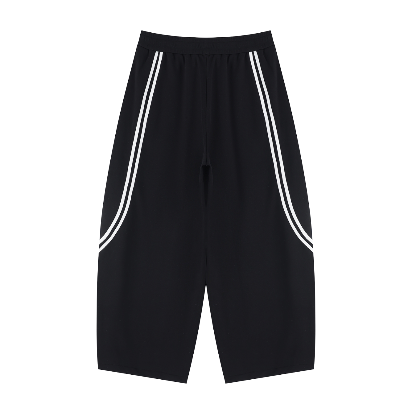 Fynco Unisex Wide Leg Piping Sweatpants