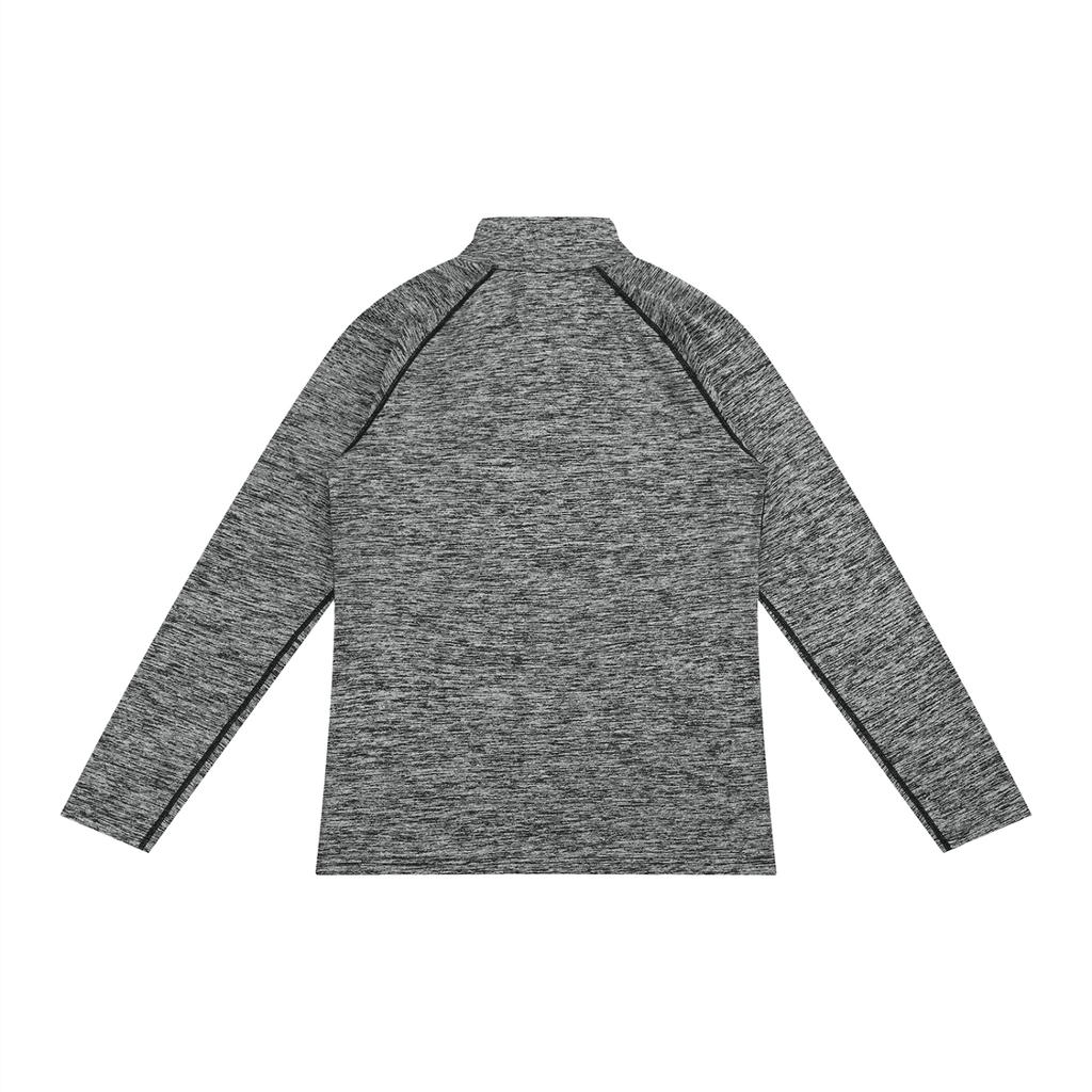 Fynco Men's Quarter-Zip Performance Long Sleeve T-Shirt