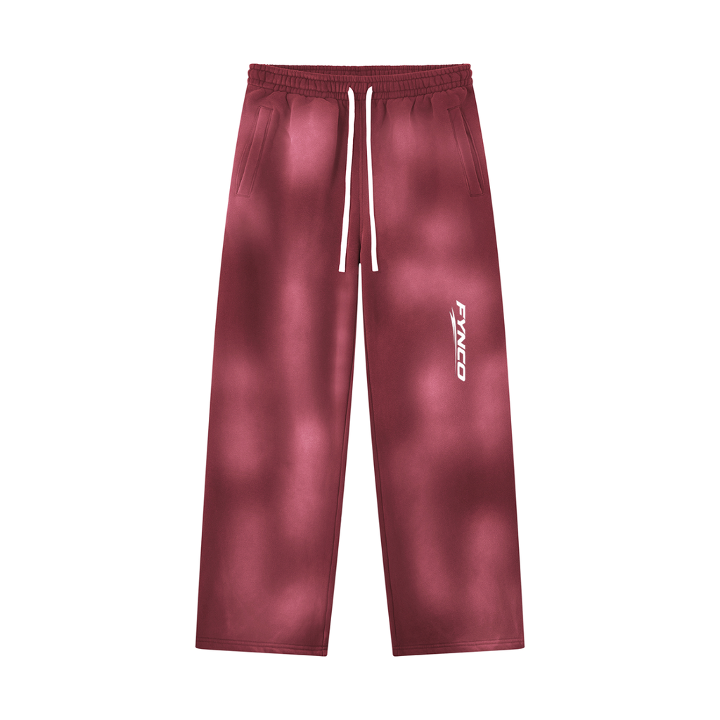Fynco Unisex Sunfade Wide Leg Fleece Sweatpants