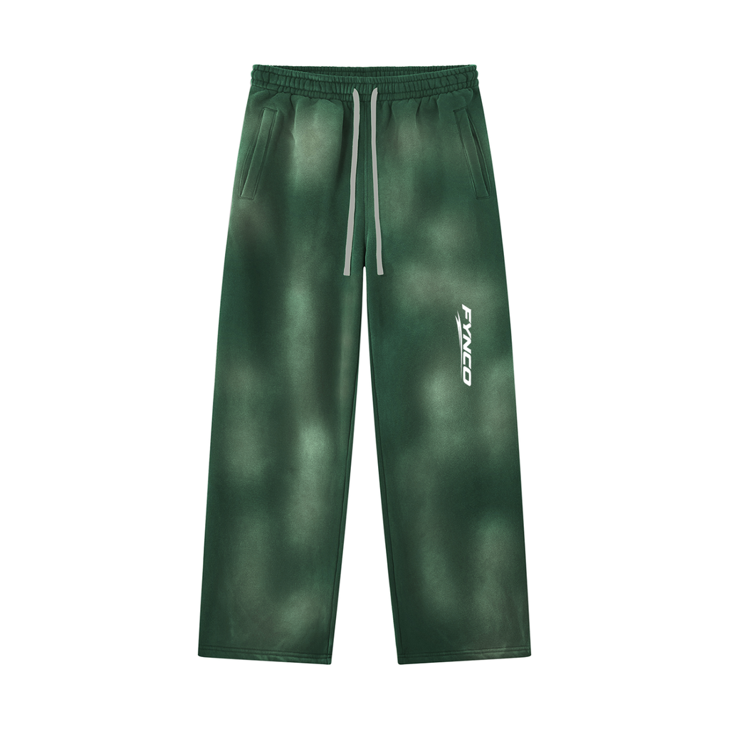 Fynco Unisex Sunfade Wide Leg Fleece Sweatpants