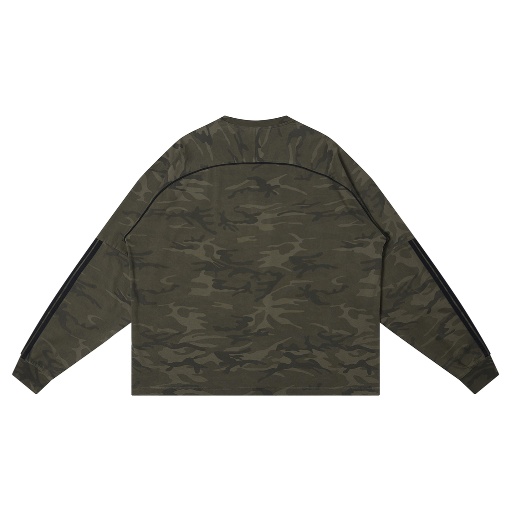 Fynco Camo Loose Long Sleeve T-Shirt