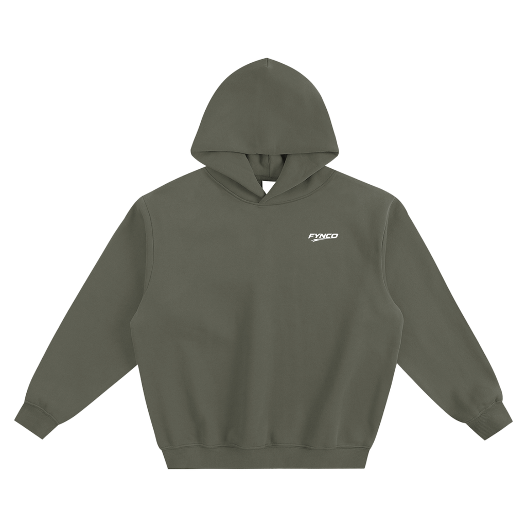 Fynco Fleeced Boxy Hoodie