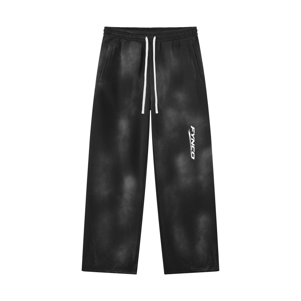 Fynco Unisex Sunfade Wide Leg Fleece Sweatpants