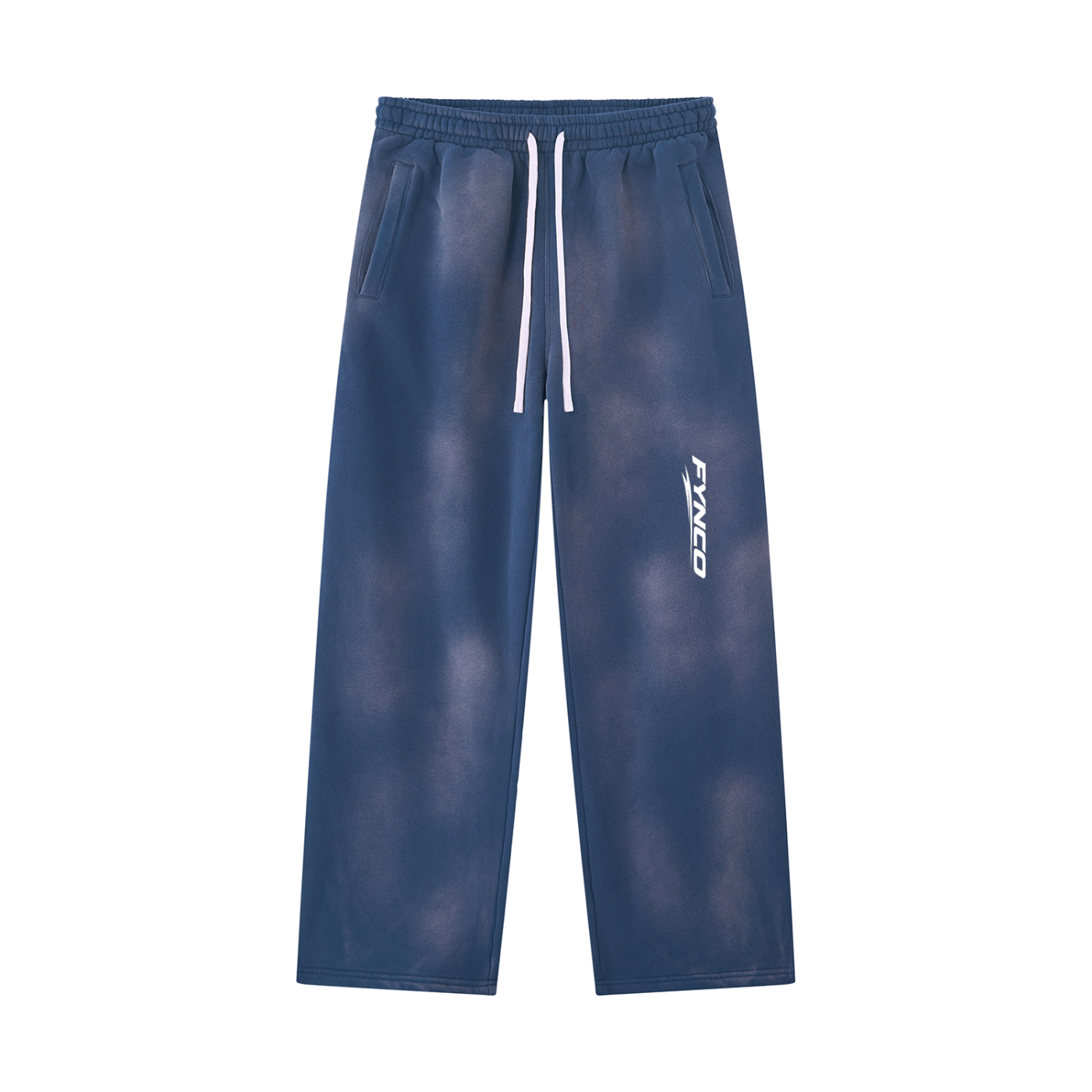 Fynco Unisex Sunfade Wide Leg Fleece Sweatpants