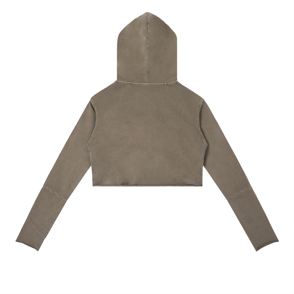 Fynco Vintage Washed Raw Edge Hoodie