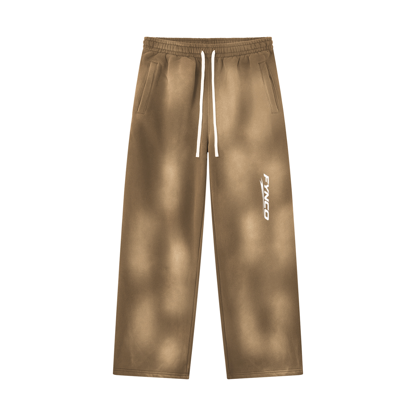 Fynco Unisex Sunfade Wide Leg Fleece Sweatpants