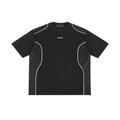 Fynco Contrast Piped Panel T-Shirt