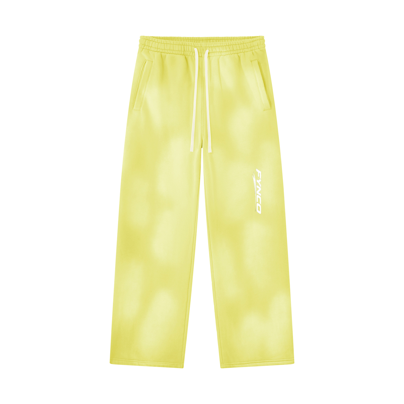 Fynco Unisex Sunfade Wide Leg Fleece Sweatpants