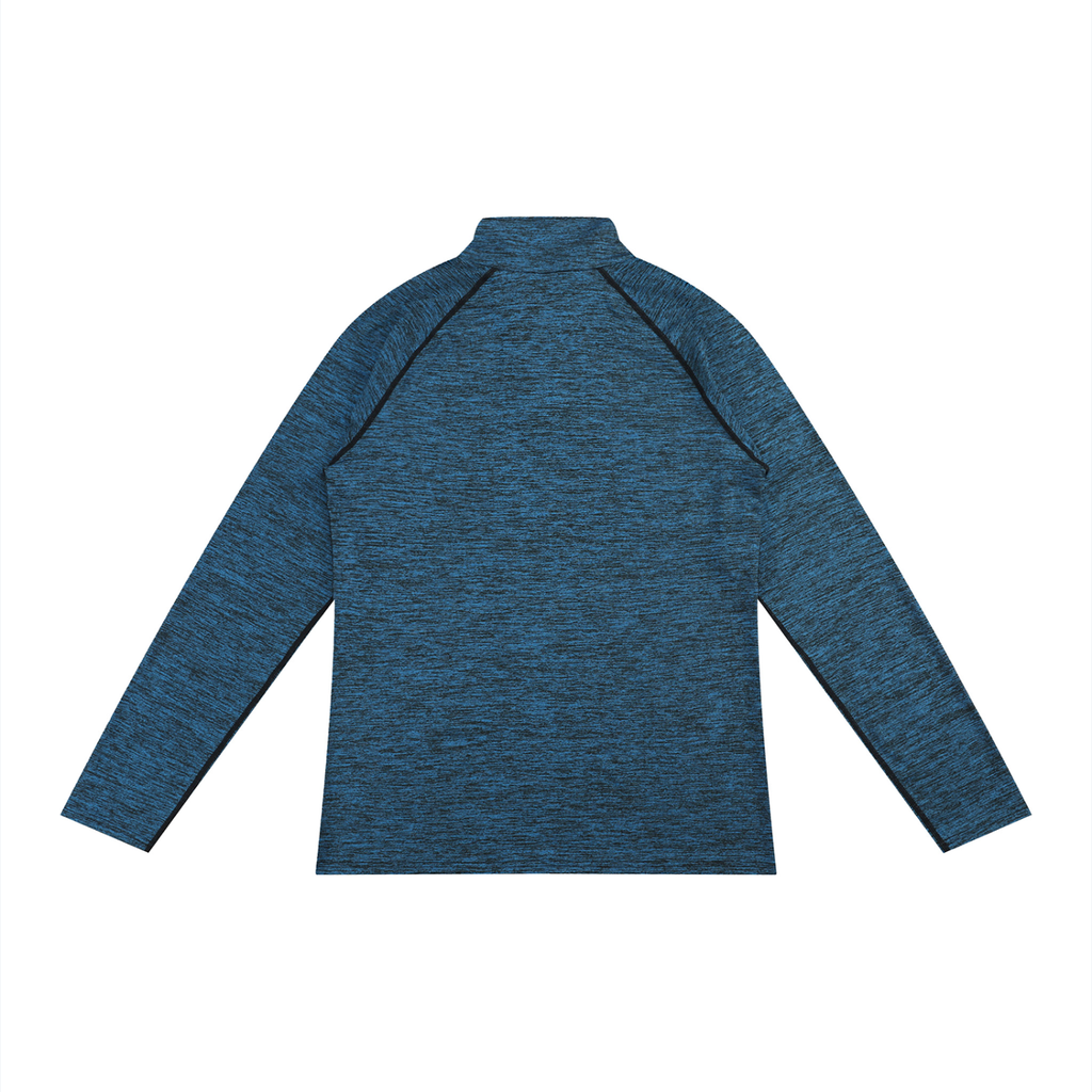 Fynco Men's Quarter-Zip Performance Long Sleeve T-Shirt