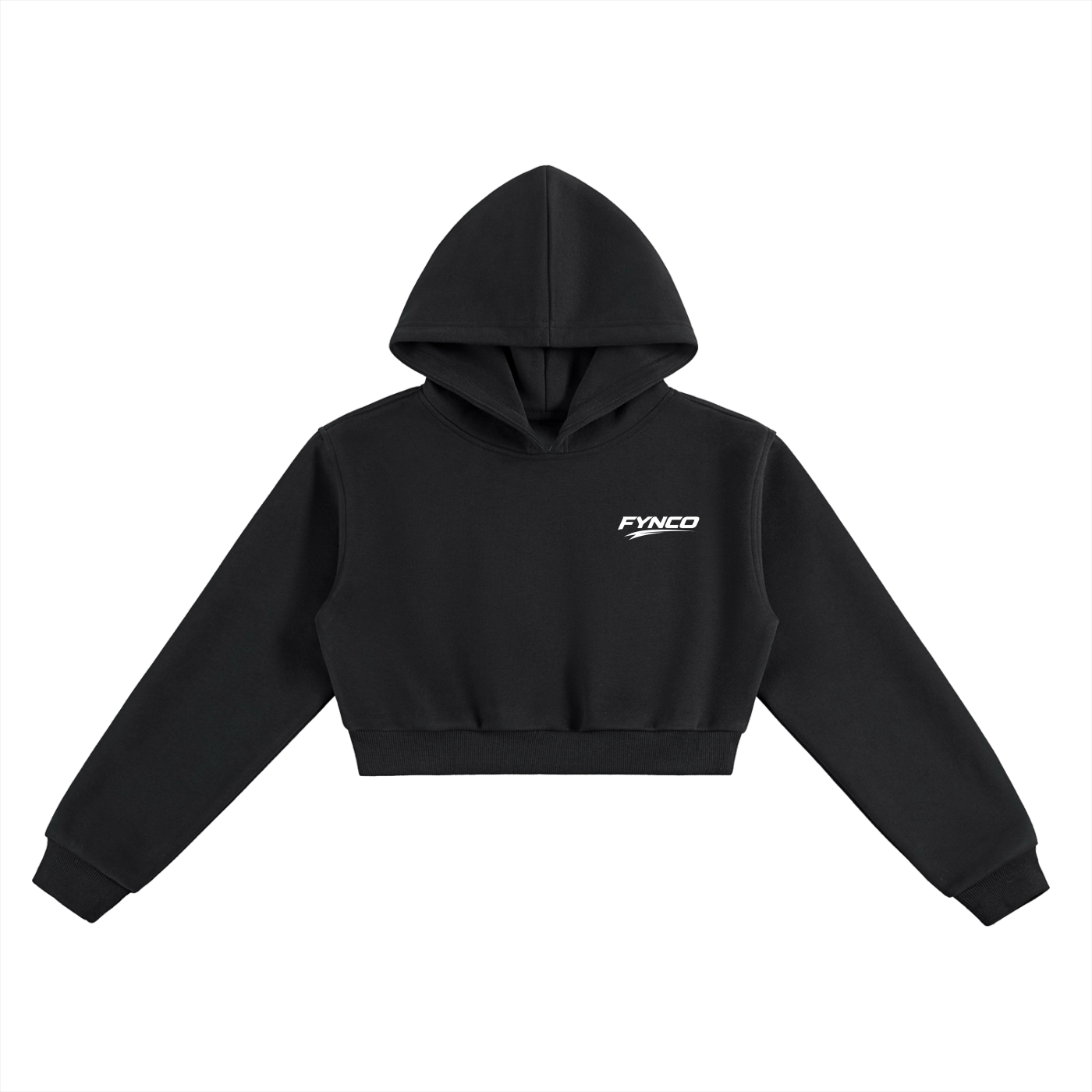 Fynco Essential Cropped Hoodie