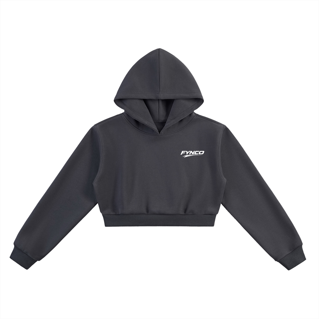Fynco Essential Cropped Hoodie