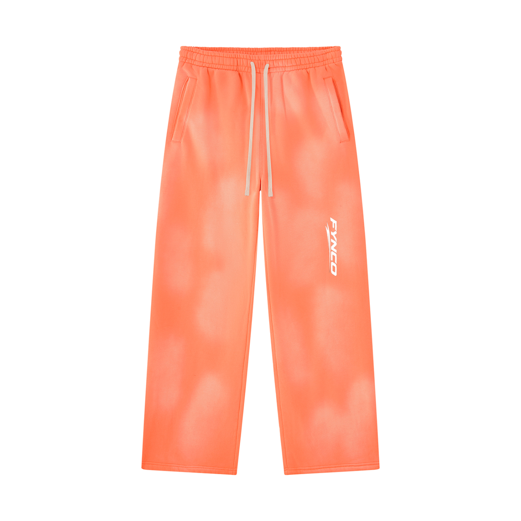 Fynco Unisex Sunfade Wide Leg Fleece Sweatpants
