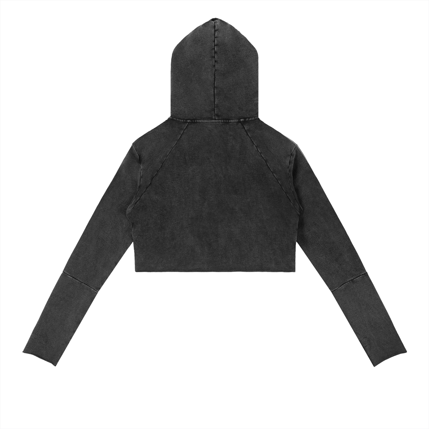 Fynco Vintage Washed Raw Edge Hoodie