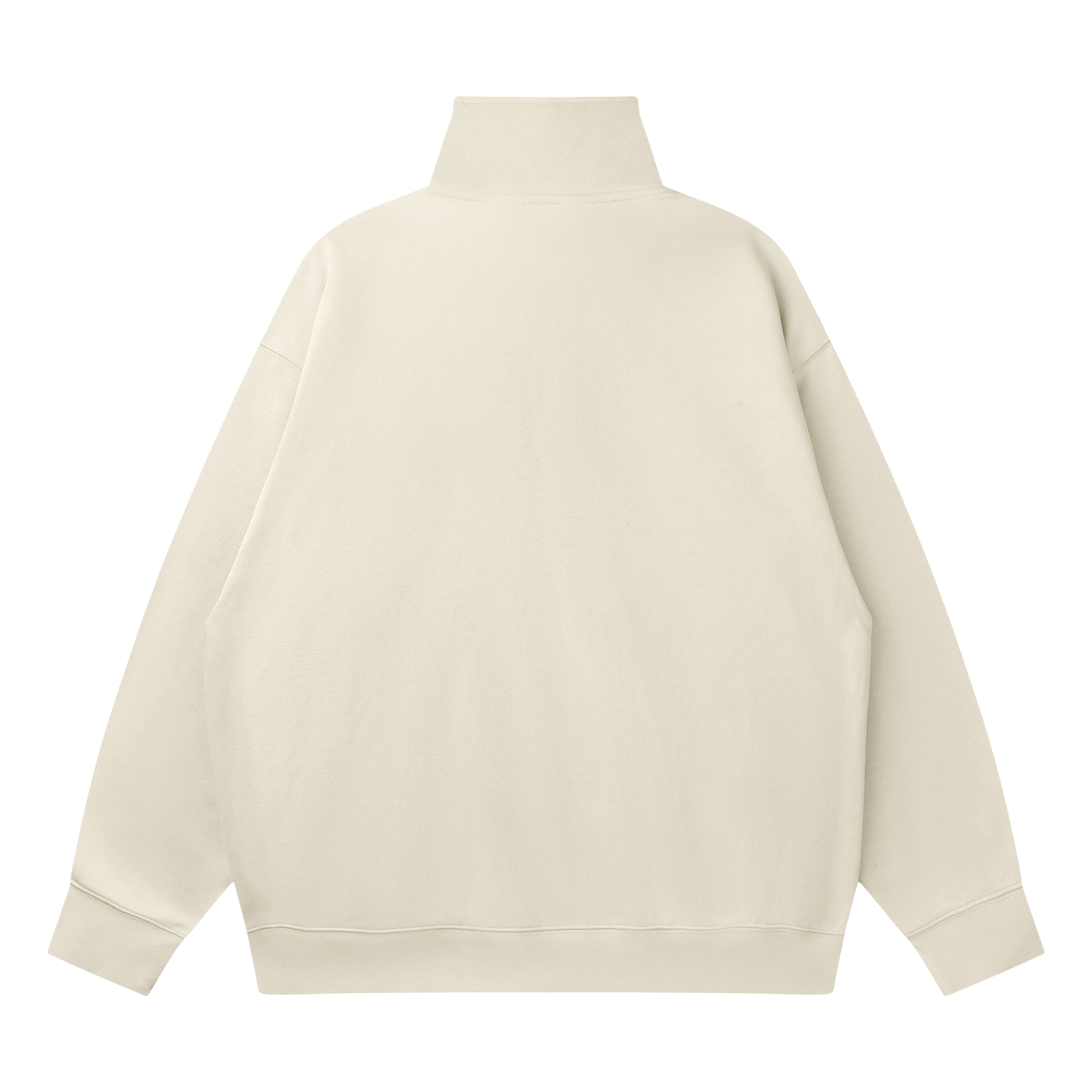 Fynco Quarter-Zip Drop Shoulder Sweatshirt