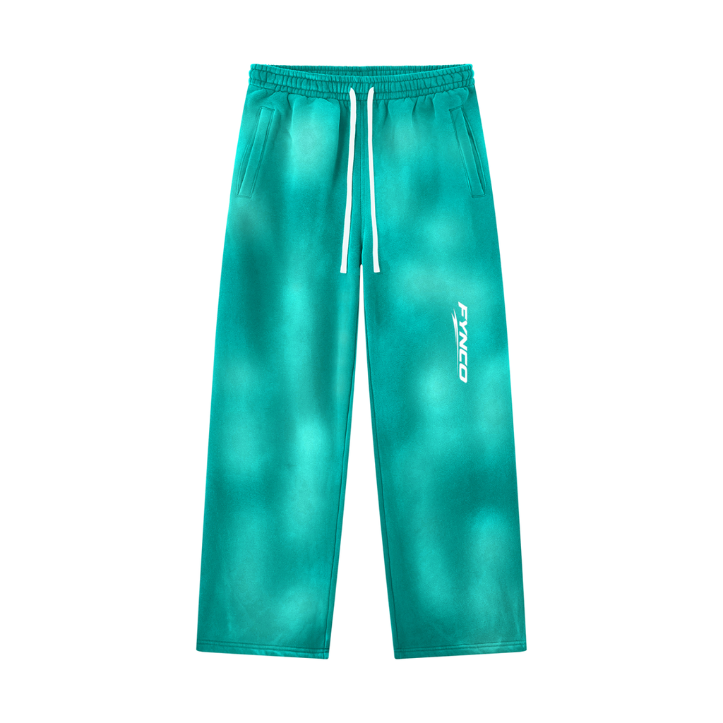 Fynco Unisex Sunfade Wide Leg Fleece Sweatpants