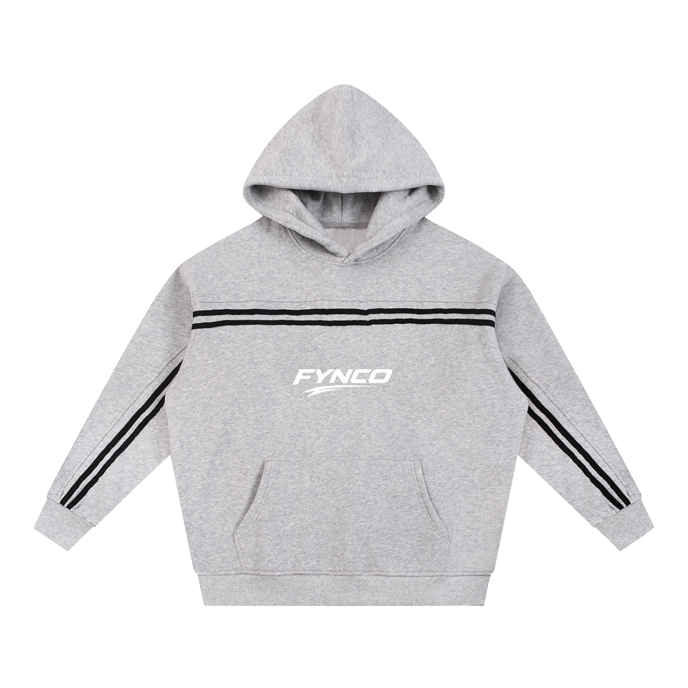 Fynco Sun Fade Contrast Tape Fleece Hoodie