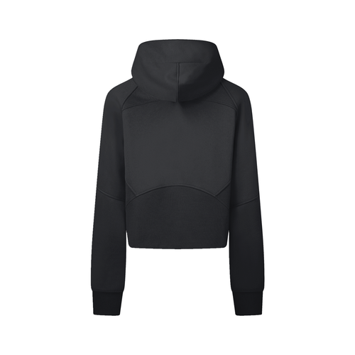 Fynco Cropped Zip-Through Hoodie