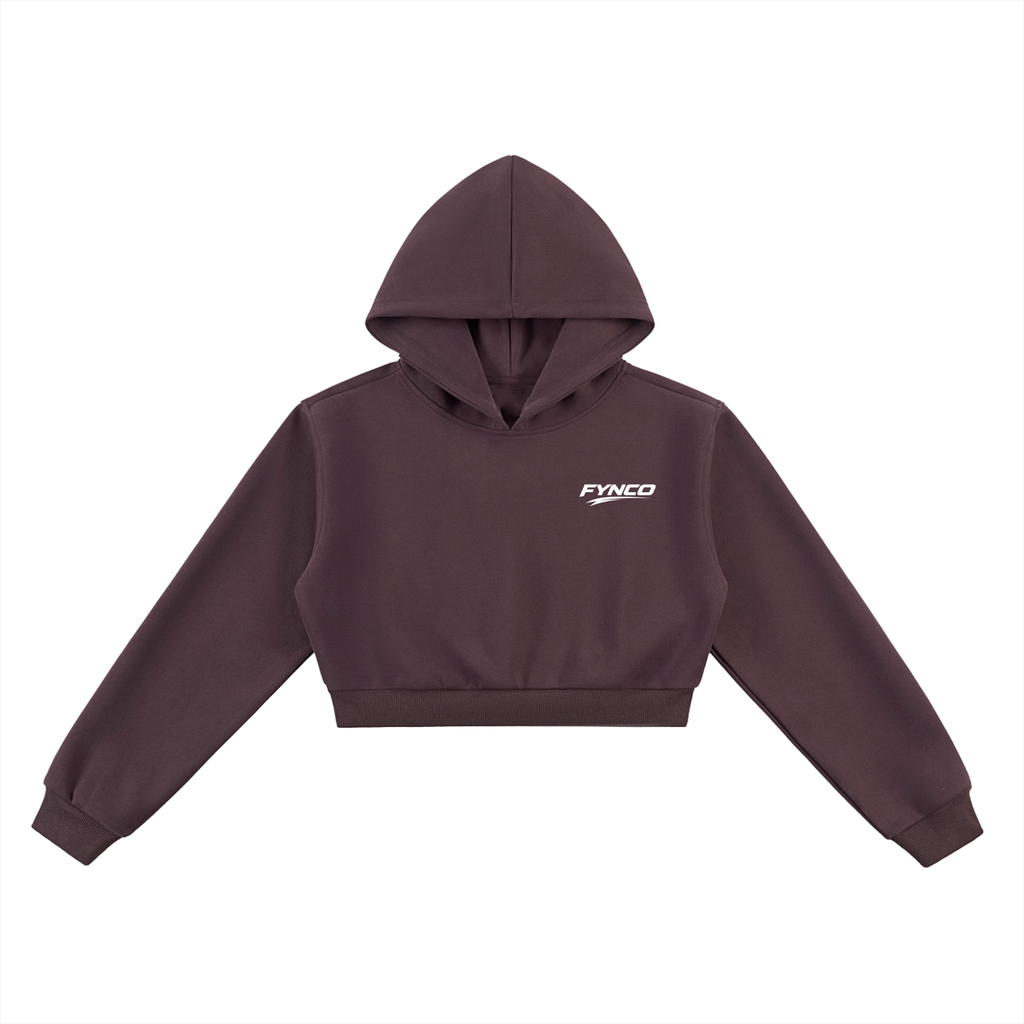 Fynco Essential Cropped Hoodie