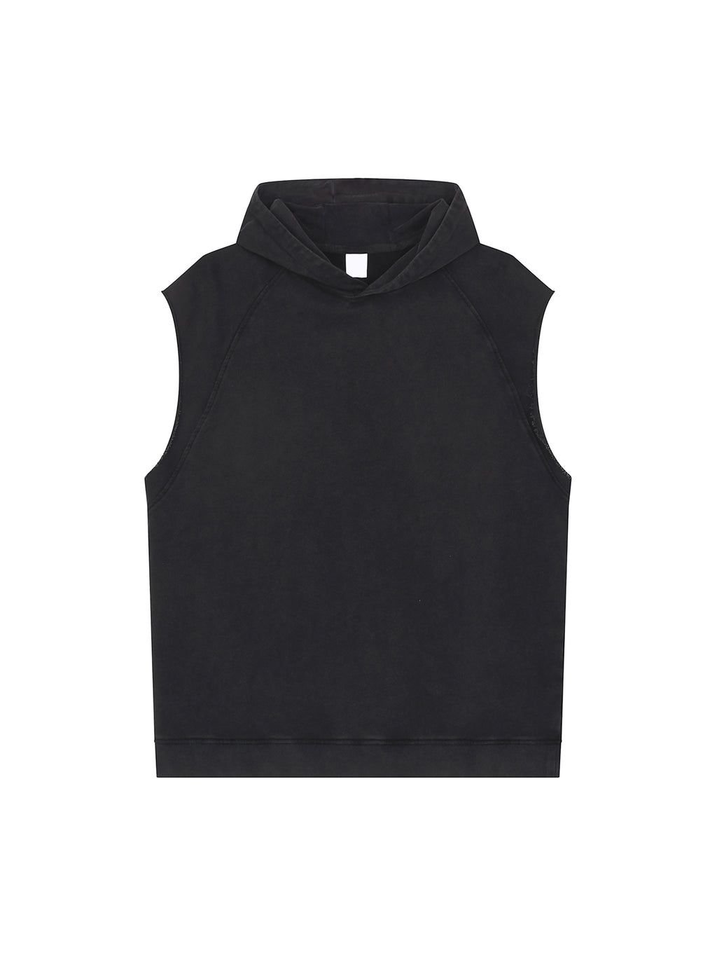 Fynco Snow Washed Sleeveless Hoodie