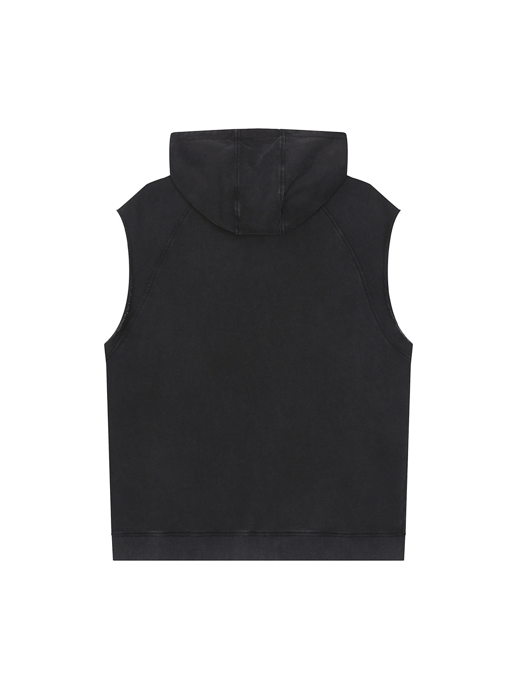 Fynco Snow Washed Sleeveless Hoodie