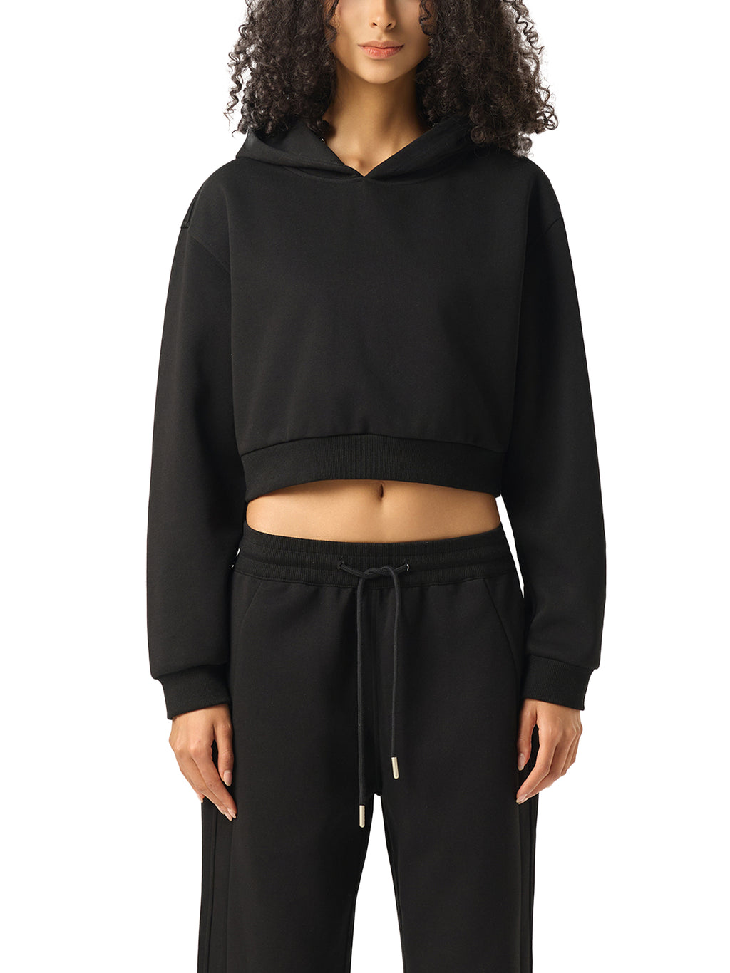 Fynco Essential Cropped Hoodie