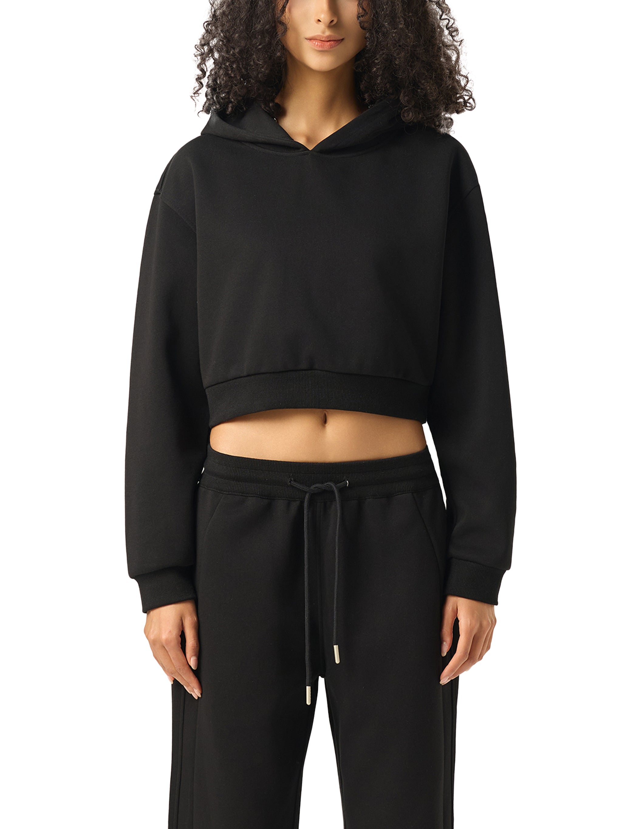 Fynco Essential Cropped Hoodie