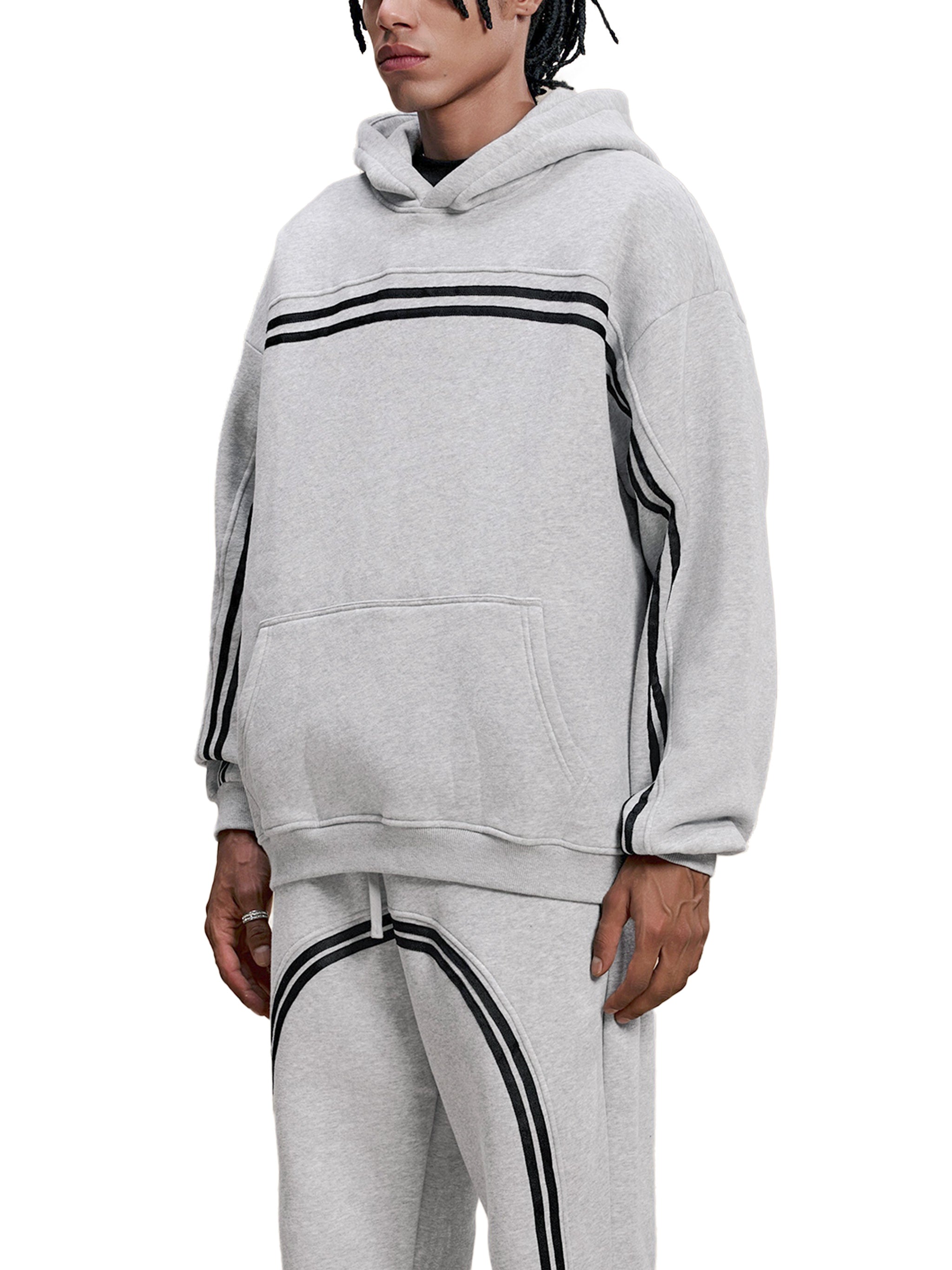 Fynco Sun Fade Contrast Tape Fleece Hoodie