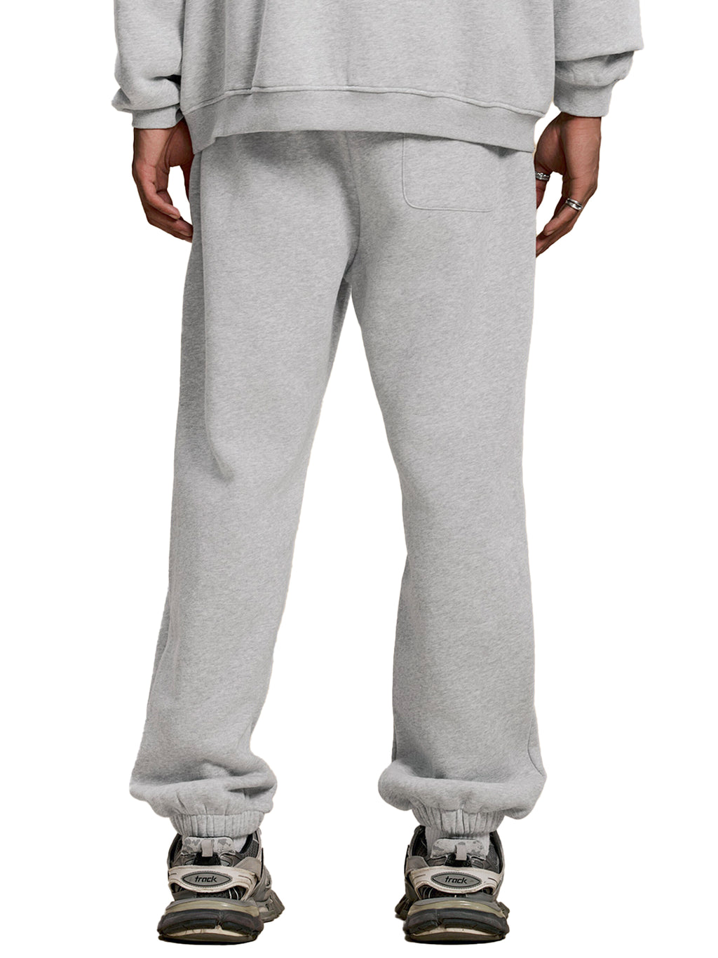Fynco Sun Fade Contrast Tape Fleece Jogged Sweatpants