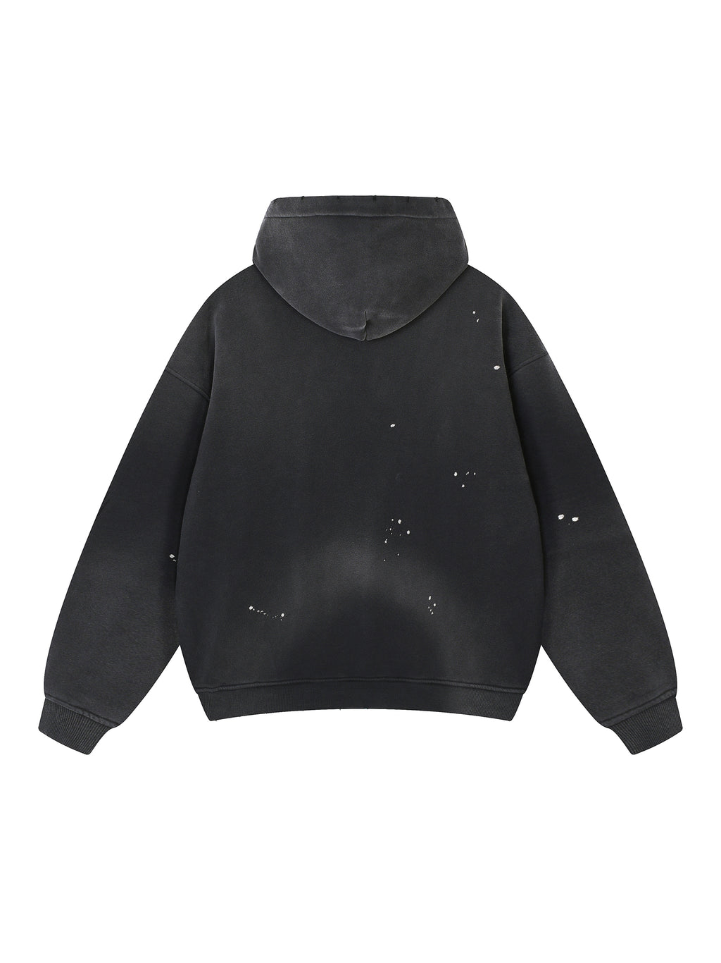 Fynco Vintage Washed Frayed Fleece Hoodie