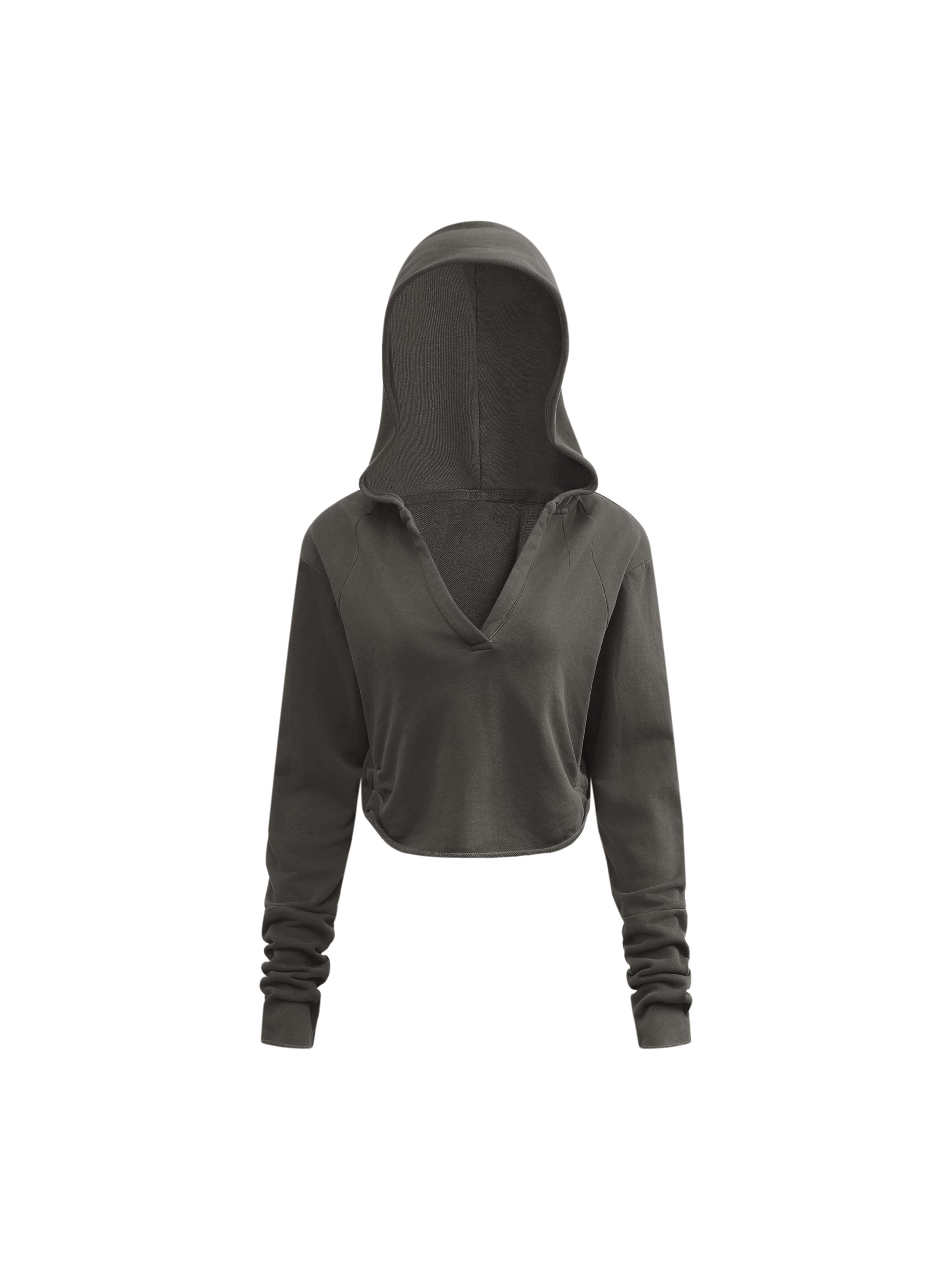 Fynco Vintage Washed Raw Edge Hoodie