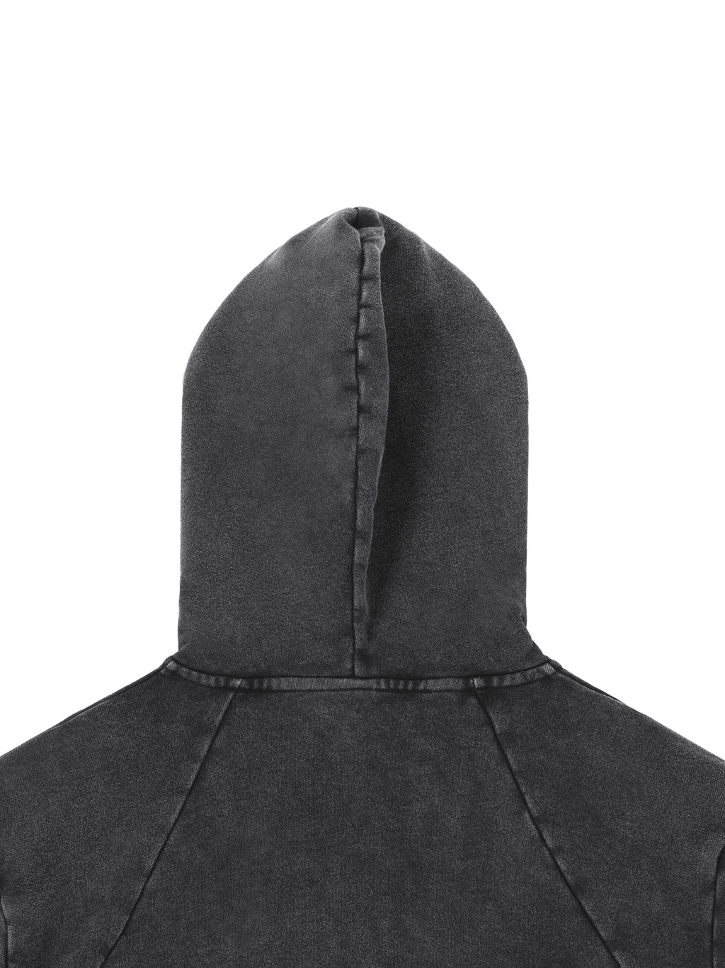 Fynco Vintage Washed Raw Edge Hoodie