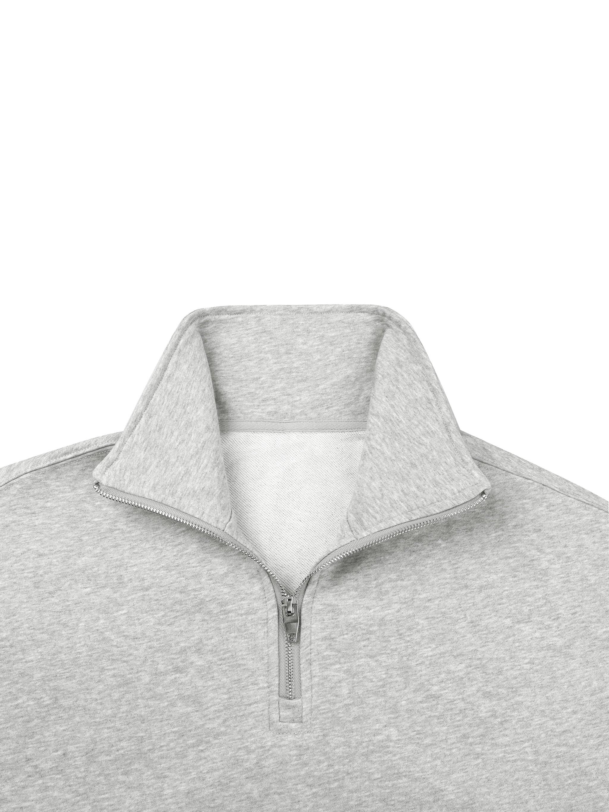 Fynco Quarter-Zip Drop Shoulder Sweatshirt
