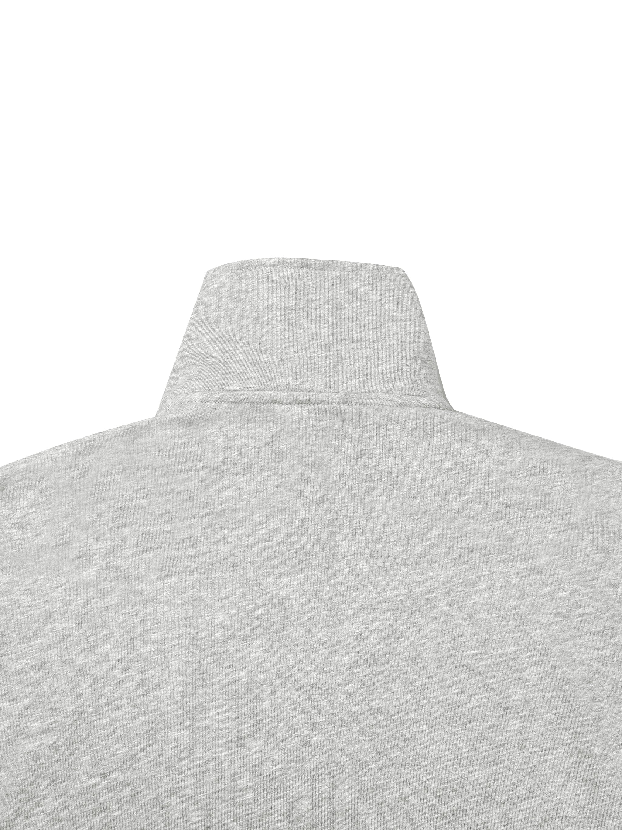 Fynco Quarter-Zip Drop Shoulder Sweatshirt