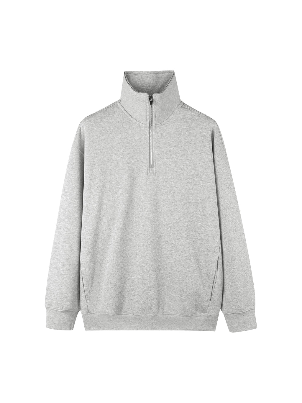 Fynco Quarter-Zip Drop Shoulder Sweatshirt