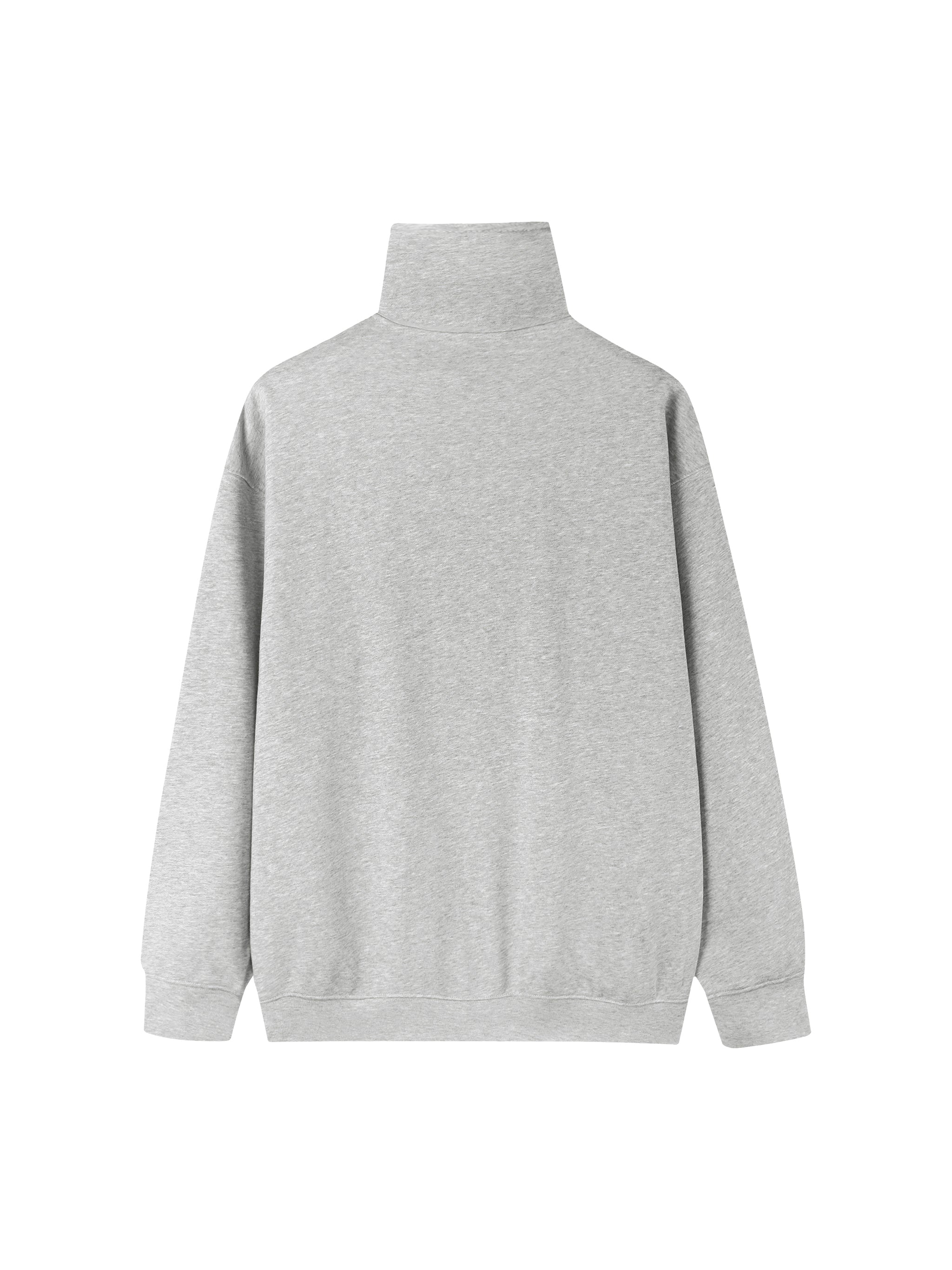 Fynco Quarter-Zip Drop Shoulder Sweatshirt
