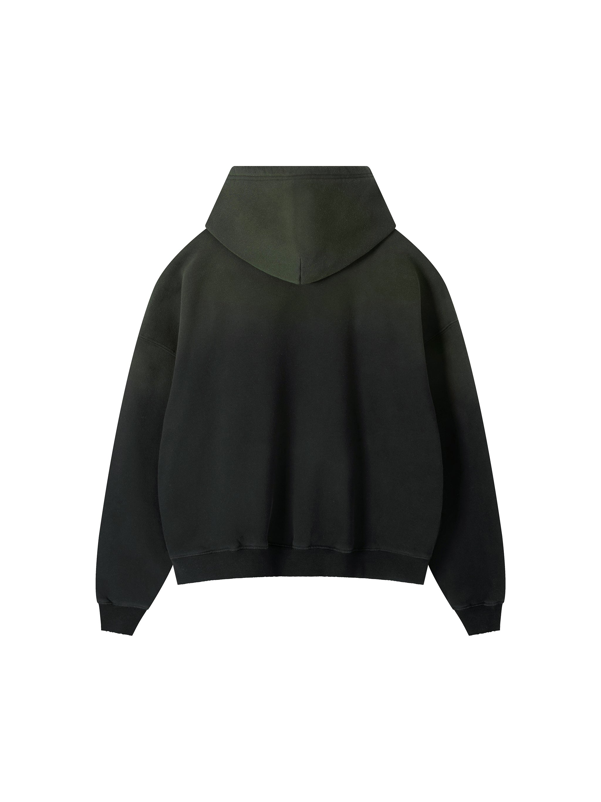 Fynco Frayed Sunfade Boxy Fleece Hoodie
