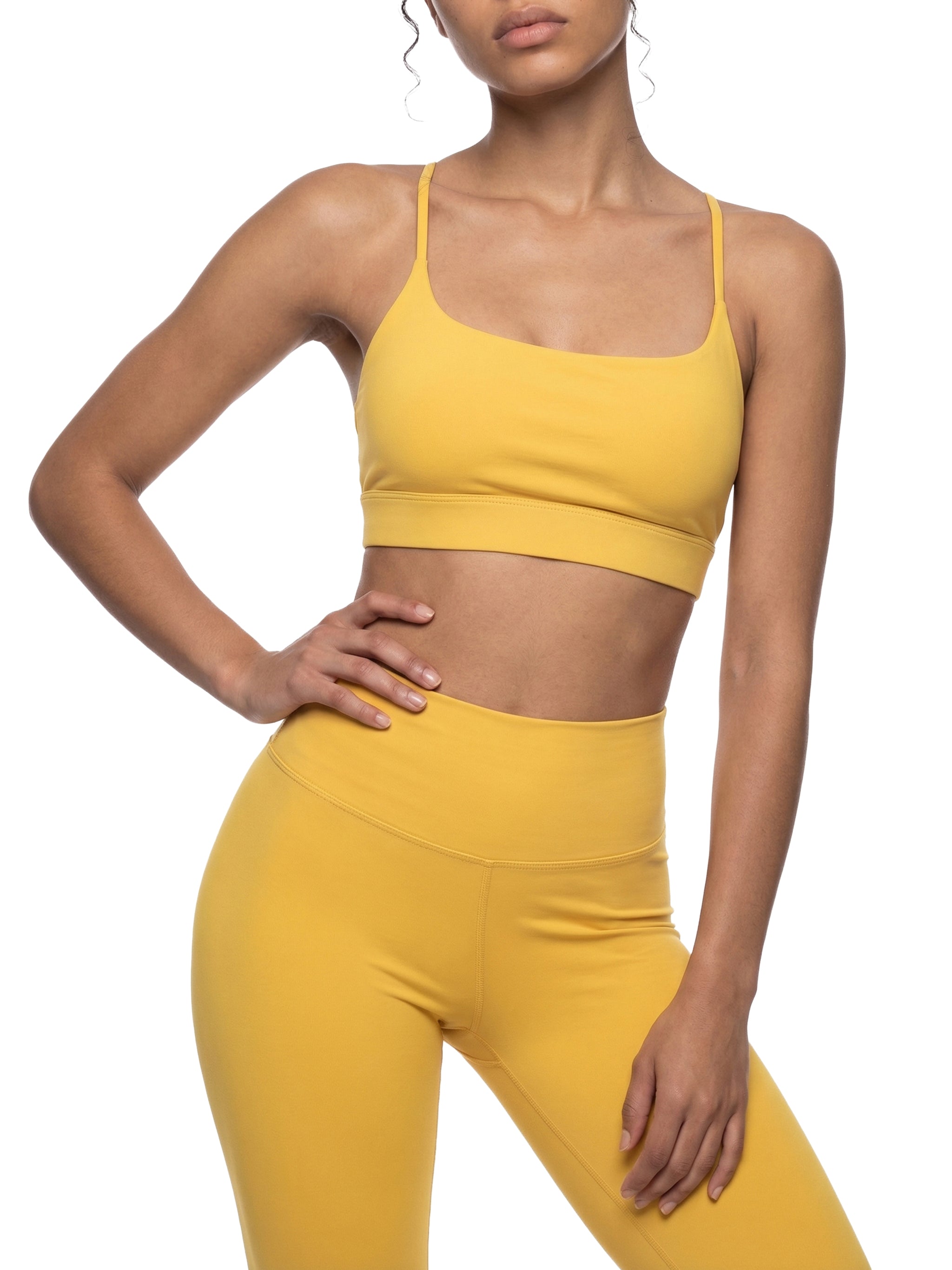 Fynco Criss Cross Yoga Sports Bra