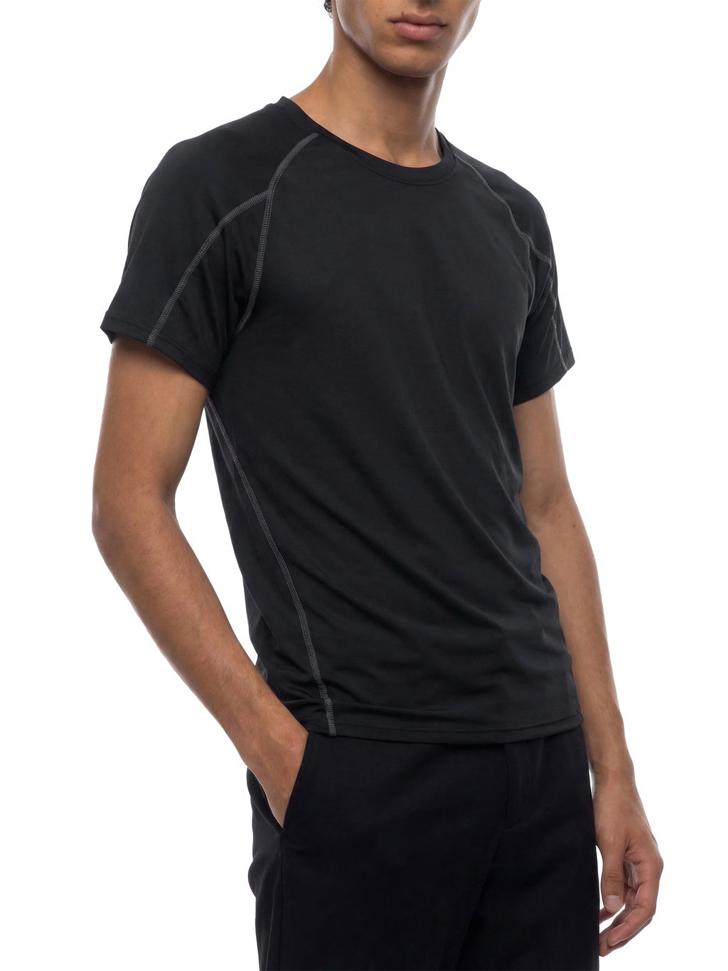 Fynco Performance Contrast Stitch T-Shirt