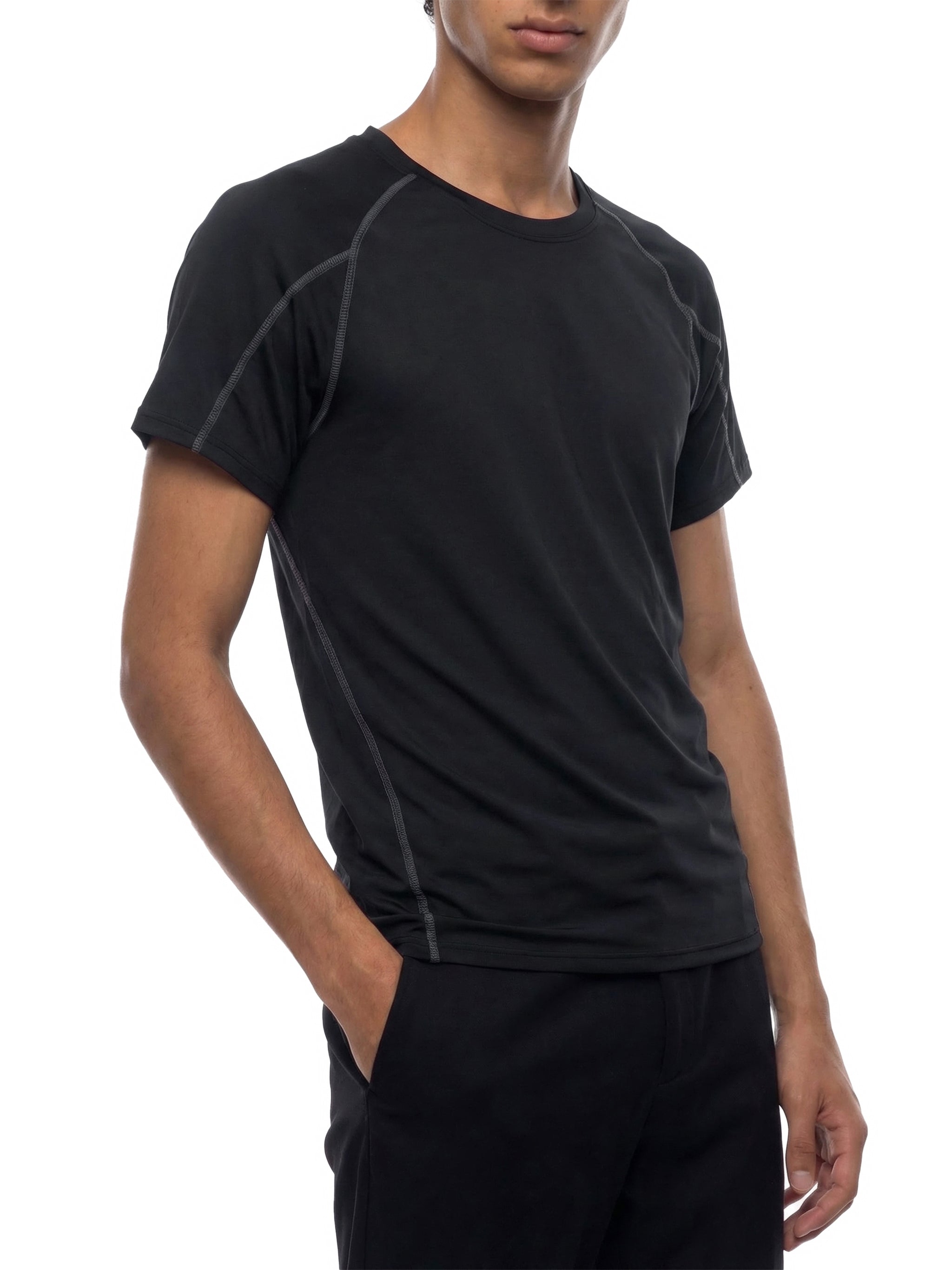 Fynco Performance Contrast Stitch T-Shirt