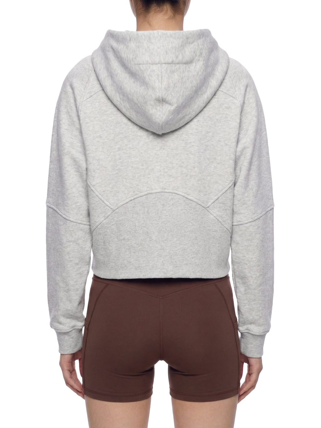 Fynco Cropped Zip-Through Hoodie