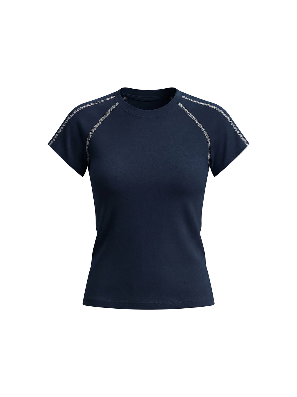 Fynco Women's Contrast Stitch Raglan T-Shirt