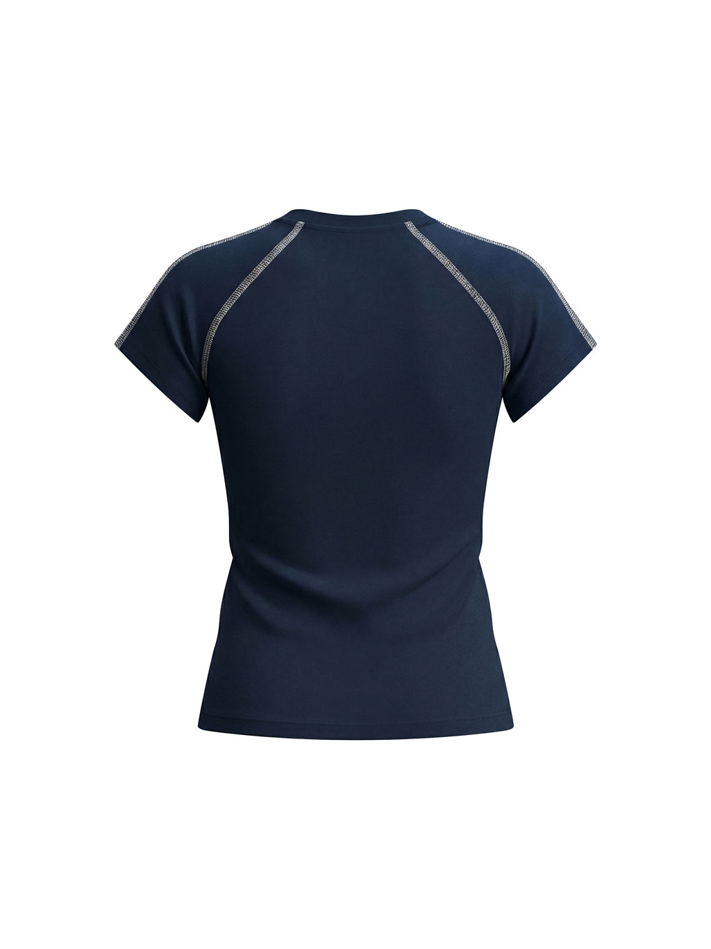 Fynco Women's Contrast Stitch Raglan T-Shirt