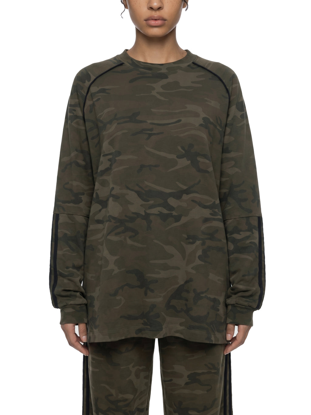 Fynco Camo Loose Long Sleeve T-Shirt
