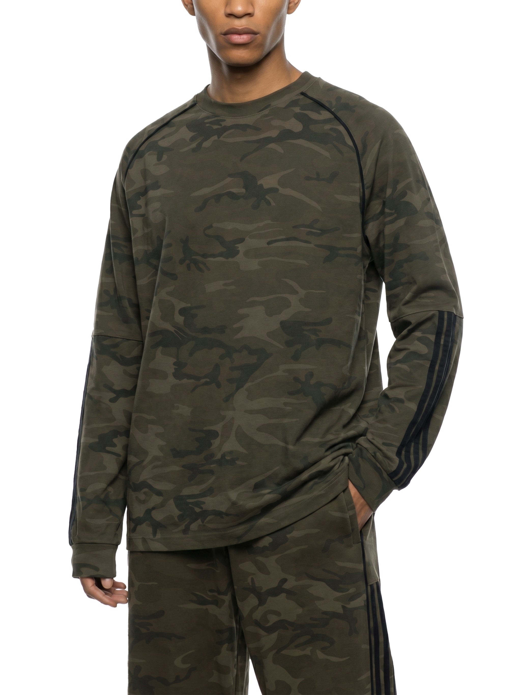 Fynco Camo Loose Long Sleeve T-Shirt