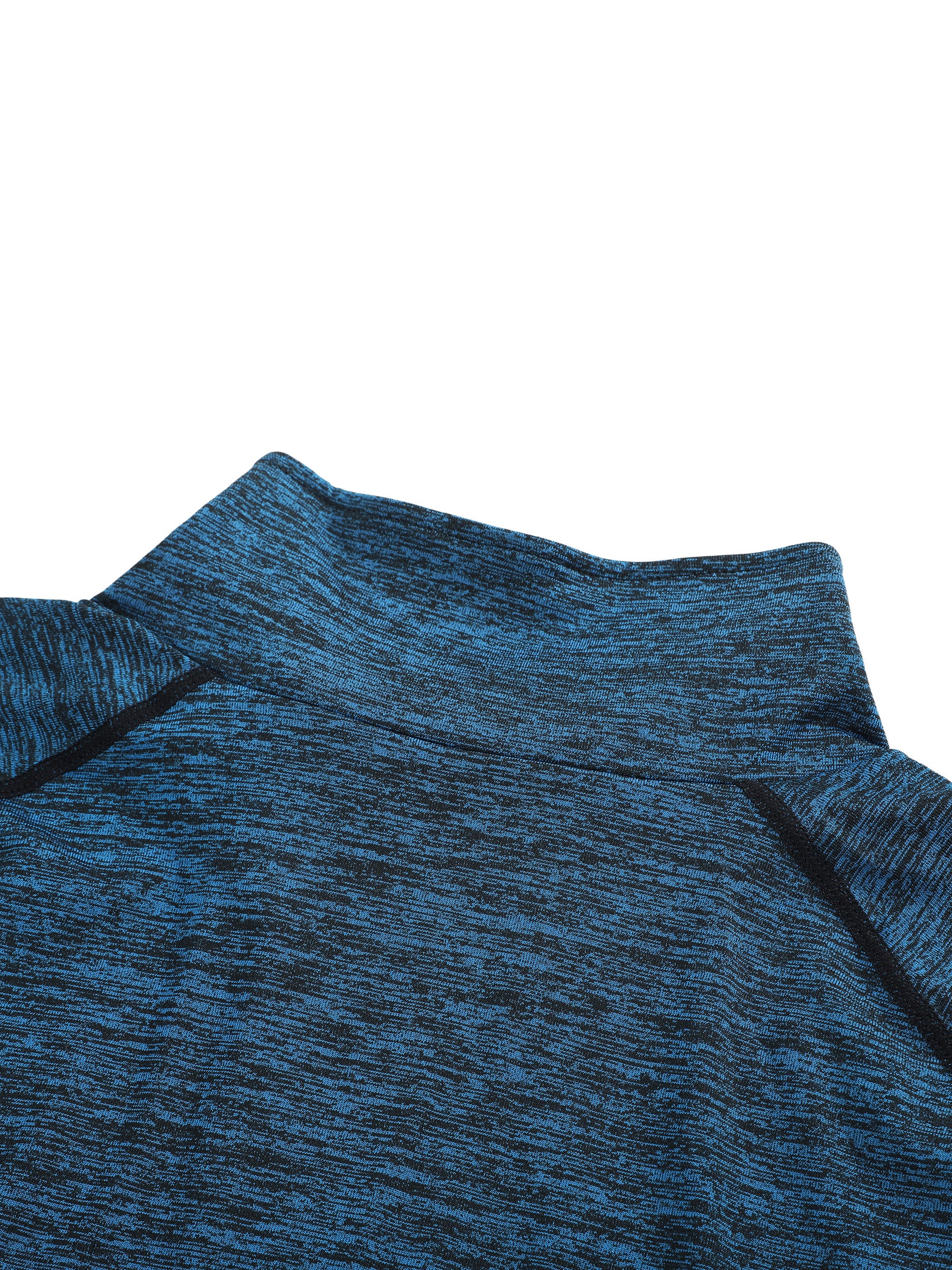 Fynco Men's Quarter-Zip Performance Long Sleeve T-Shirt